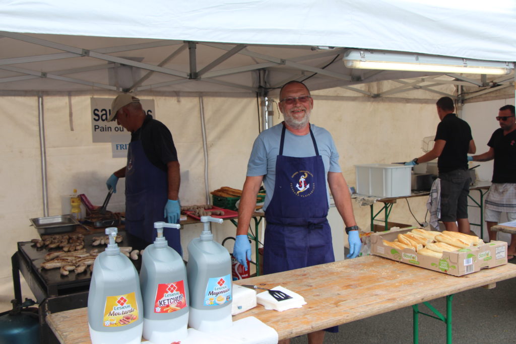 Stand bénévoles fête de baie 2018