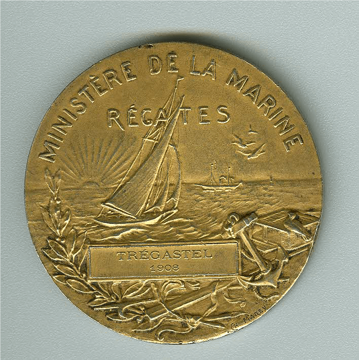 Médaille de Vermeil offerte en 1908